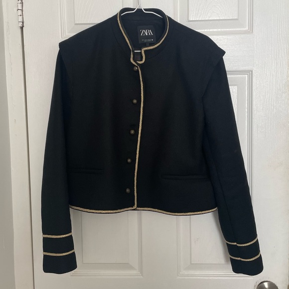 Bolero cropped tweet jacket - Picture 5 of 6